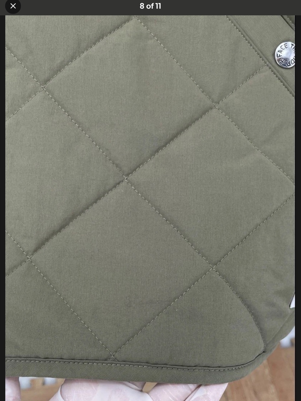 The North Face Women's Green Bomber Barnyard Jacket - Size XL - Picture 6 of 10